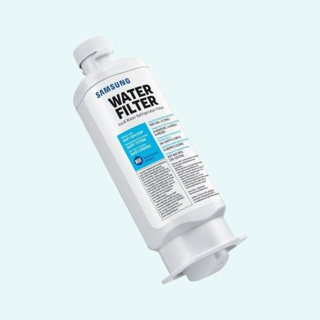 SAMSUNG Genuine Filter for Refrigerator Water and Ice, Carbon Block Filtration,DA97-17376B, 6-Month Life, HAF-QIN/EXP, Multi Pack